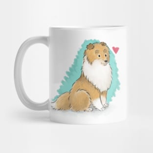 Sable Collie Mug